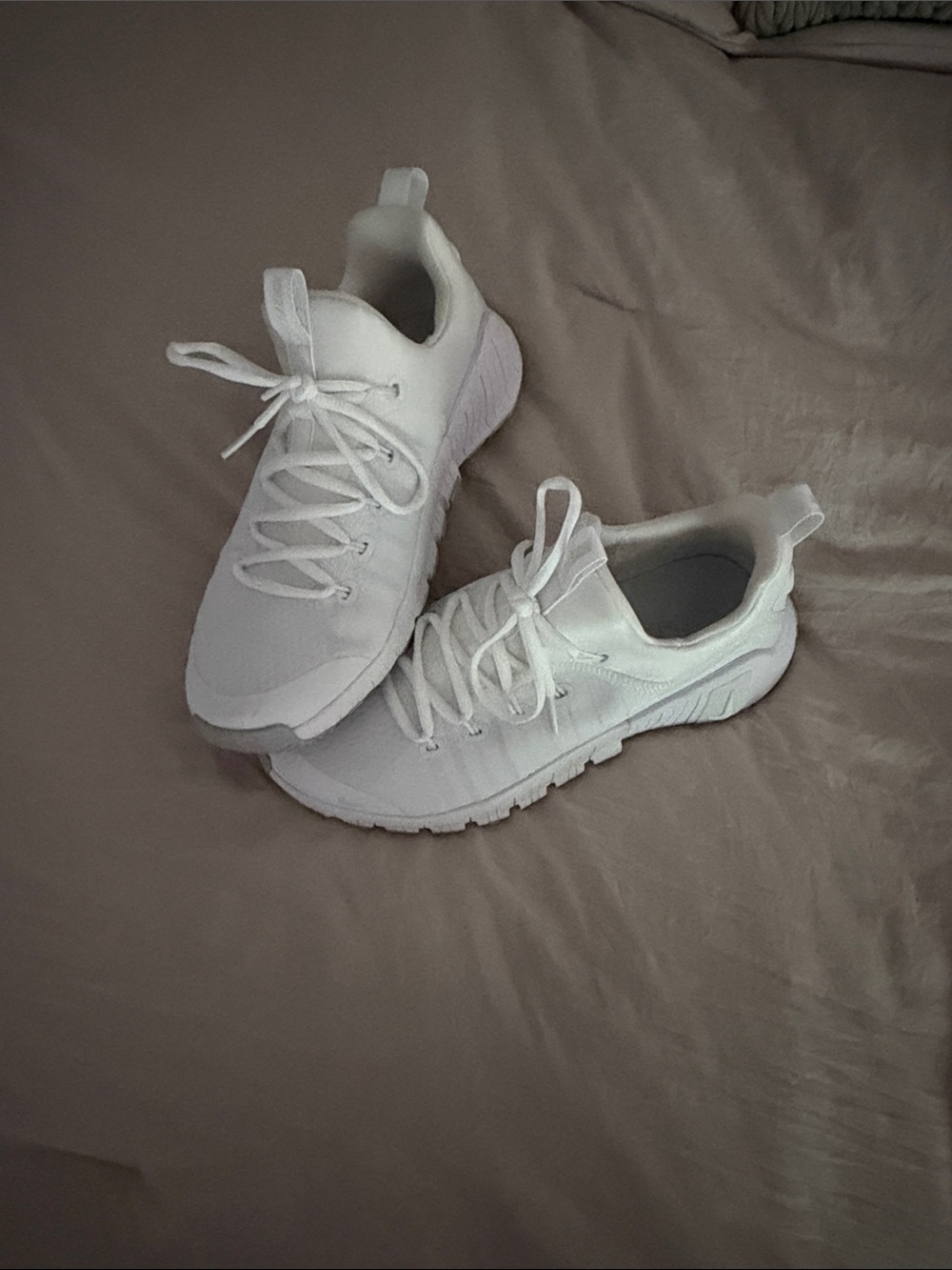 Women’s White Nike Metcons